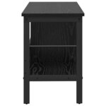 vidaXL Étagère Chêne noir 82 x 32 x 47 cm Bois d'ingénierie