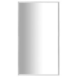 vidaXL Miroir Argenté 80x60 cm