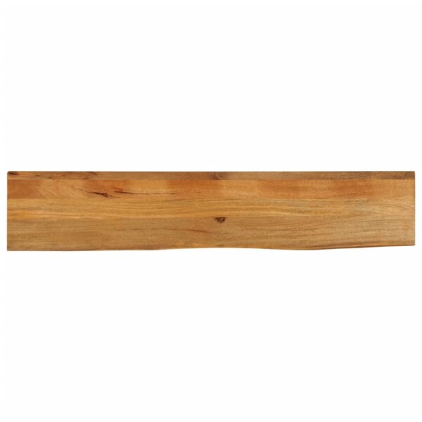 vidaXL Dessus de table à bord vivant 160x30x3 8cm bois massif manguier