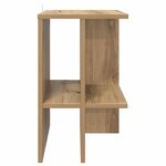 vidaXL Table basse Chêne artisanal 40 x 30 x 49 cm Bois d'ingénierie