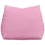 vidaXL Coussin de Dos Rose 60 x 20 x 50 cm tissu