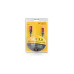 Rallonge USB 3.0 Mâle - Femelle 1 m Premium Rouge DELOCK