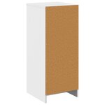 vidaXL Armoire de salle de bain Blanc 35 x 36 5 x 85 cm