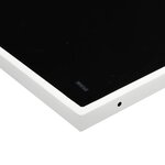 vidaXL Ensemble à manger de jardin avec coussins 17Pièces blanc textilène