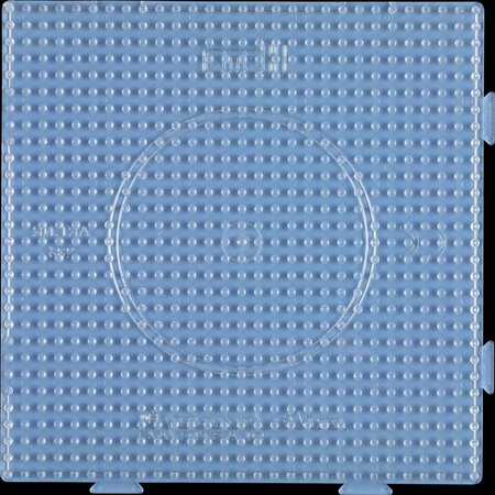 Plaque Carré transp assemblable pour perles standard (Ø5mm)