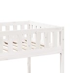 vidaXL Lit pour enfants sans matelas blanc 80x200cm bois de pin massif
