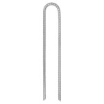 vidaXL Piquets de tente 12 Pièces en forme de U 30cm Ø7mm acier galvanisé
