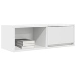 vidaXL Meubles TV 2 Pièces blanc 80x31x25 5 cm bois d'ingénierie