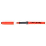 Surligneur HIGHLIGHTER GRIP Pointe Biseau Moyenne Orange x 3 BIC