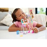 Barbie Coffret Baby-Sitter Repas de Bébé