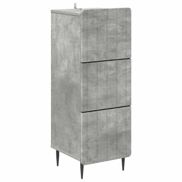 vidaXL Armoire à tiroirs 33 x 34 5 x 92 cm Bois d'ingénierie