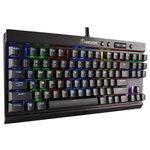 CORSAIR Clavier Gamer Mécanique Compact K65 RGB RAPIDFIRE Cherry MX Speed (CH-9110014-FR)