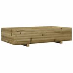 vidaXL Jardinière 110x60x26 5 cm bois de pin imprégné