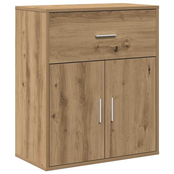 vidaXL Buffet Chêne artisanal 60 x 31 x 70 cm Bois d'ingénierie