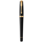 Parker urban stylo plume  noir mat  plume fine  encre bleue  coffret cadeau