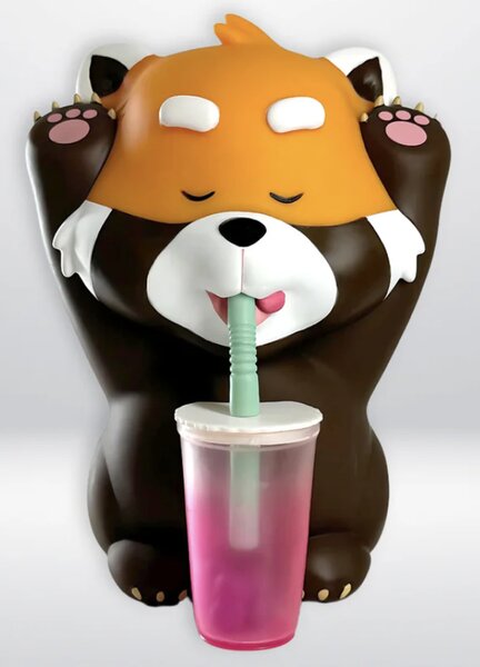 Figurine Mogu Pets - Panda Roux bubble tea