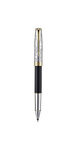PARKER Sonnet Edition Spéciale stylo plume, Impression black, attributs dorés, recharge encre noire pointe fine