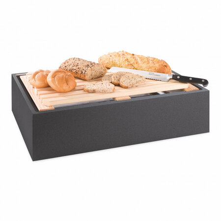 Meuble buffet cubic® planche à découper pain 57 x 37 cm - pujadas -  - dm laquée et pin57 37x14 5mm