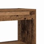 vidaXL Bibliothèque Chêne artisanal 100 x 30 x 198 cm