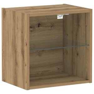 vidaXL Étagère flottante Marron 40 x 28 5 x 40 cm Bois d'ingénierie