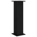 vidaXL Support de Plante 2 pc Noir 30 5 x 30 x 100 5 cm