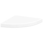 vidaXL Étagères d'angle flottantes 4 Pièces blanc 35x35x3 8 cm MDF