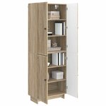 vidaXL Ensemble de Meubles 2 Pièces Chêne Sonoma 66 x 34 5 x 90 cm