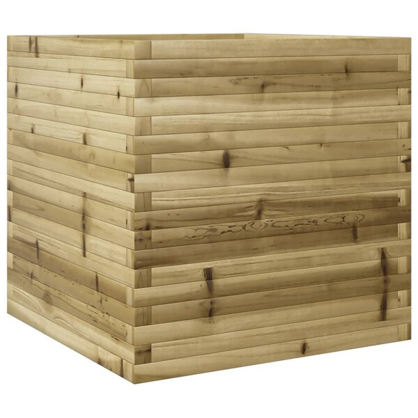 vidaXL Jardinière 70x70x68 5 cm bois de pin imprégné