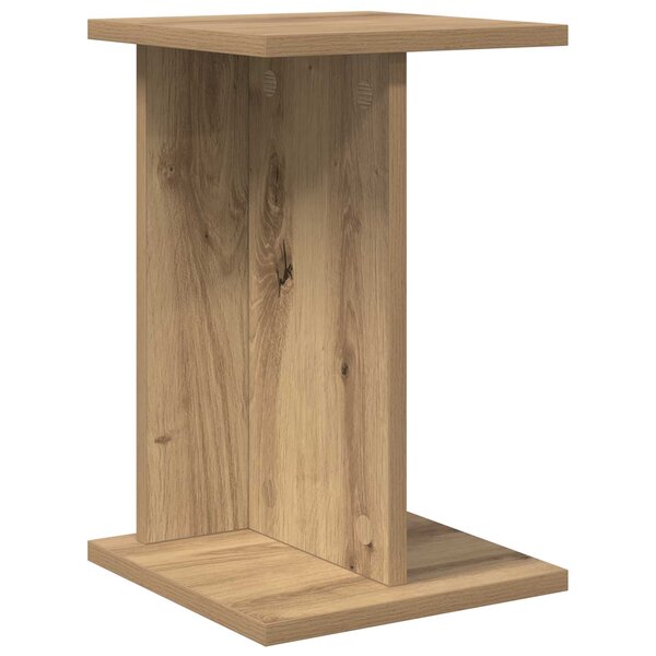 vidaXL Support de Plante Chêne artisanal 25 x 25 5 x 40 5 cm