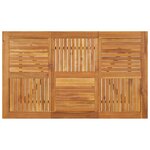 vidaXL Table de jardin 150x90x75 cm Bois d'acacia solide