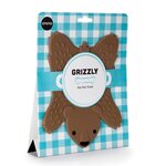 Dessous de plat ours Grizzly marron