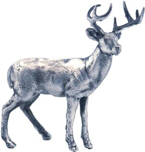 Pièce de monnaie en Argent g 93.3 (3 oz) Millésime  WHITE TAILED DEER