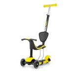 Porteur Trottinette 3 en 1  LITTLE STAR Jaune