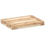 vidaXL Étagères flottantes 2 Pièces 40x30x4 cm acacia massif non traité