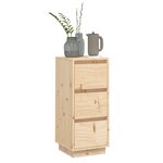vidaXL Buffet 32x34x75 cm Bois massif de pin