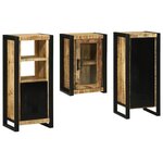 vidaXL Ensemble de mobilier de salle de bain Montage mural 3 Pièces