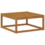 vidaXL Ensemble de canapés d'extérieur 5 Pièces Naturel