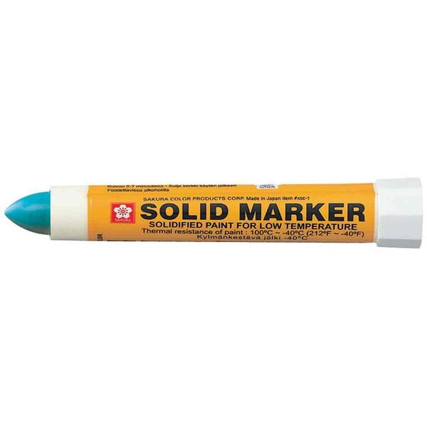 Marqueur à usage industriel 'solid marker extreme' bleu sakura