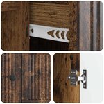 vidaXL Buffet Bois ancien 66 x 34 5 x 90 cm Bois d'ingénierie