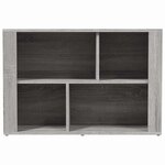 vidaXL Buffet Sonoma gris 80x30x54 cm Bois d'ingénierie