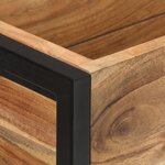 vidaXL Jardinière 90x20x68 cm Bois massif d'acacia