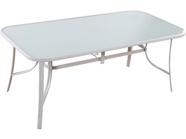 Table de jardin "Cordoba" - Phoenix - 8 places - Blanc