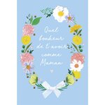 Carte fête des mères bonne fête maman - draeger paris