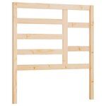 vidaXL Tête de lit 106x4x104 cm bois massif de pin