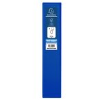 Classeur PP personnalisable Kreacover - 2 anneaux en D 40mm - A4 maxi  bleu x 10 EXACOMPTA