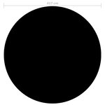 Vidaxl couverture de piscine noir 417 cm pe