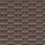 vidaXL Jardinières 4 Pièces marron 30x30x37 cm polypropylène