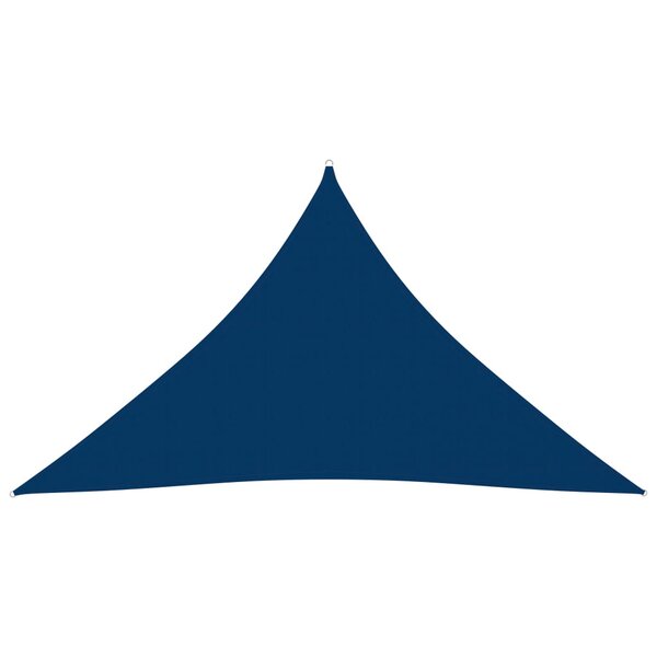 vidaXL Voile de parasol Tissu Oxford triangulaire 3 5x3 5x4 9 m Bleu