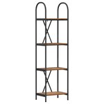 vidaXL Étagère Bois ancien 40 x 30 x 146 cm Bois d'ingénierie
