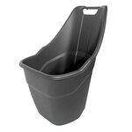 Nature Chariot à déchets de jardin 65 L Gris